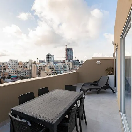 Appartement 3br Penthouse - King Size Bed, Outdoor Space Bbq By 360 Estates